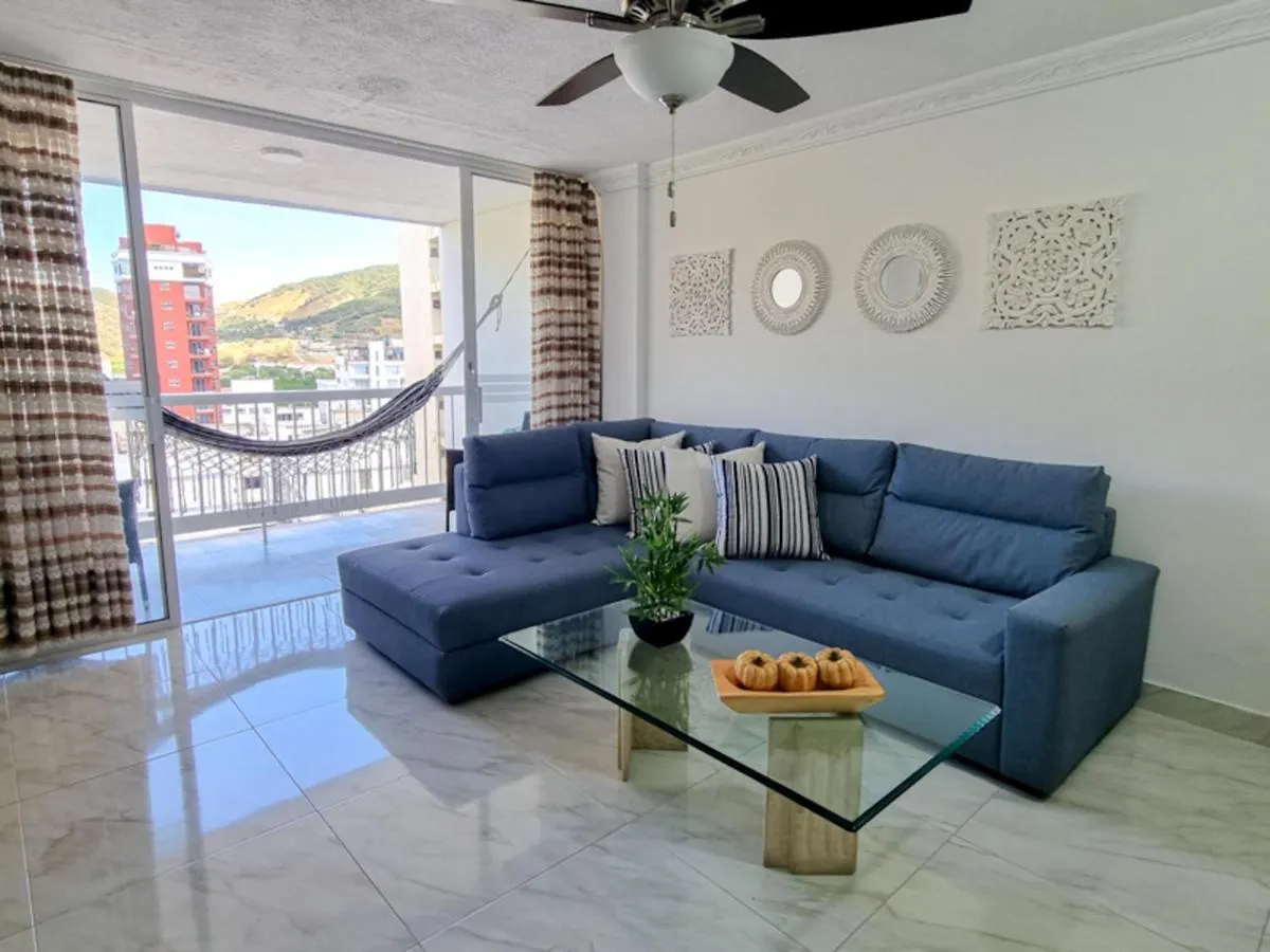 Apartamento Con Acceso Directo Al Mar Rodadero - By Bedviajes Santa Marta  0*, Santa Marta (Magdalena)